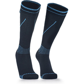 Водонепроницаемые носки DEXSHELL LONGLITE SOCKS черный/синий S (36-38)